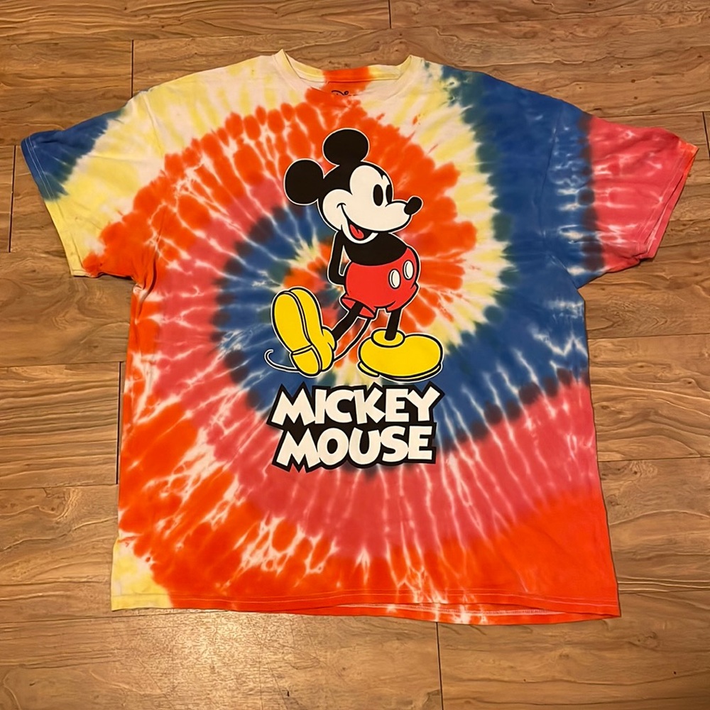 Disney Mickey Mouse Tie-Dye Tee